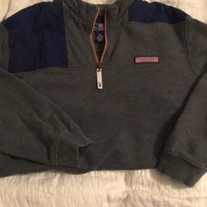 VINEYARD VINE 3/4 zip pullover sweatshirt!